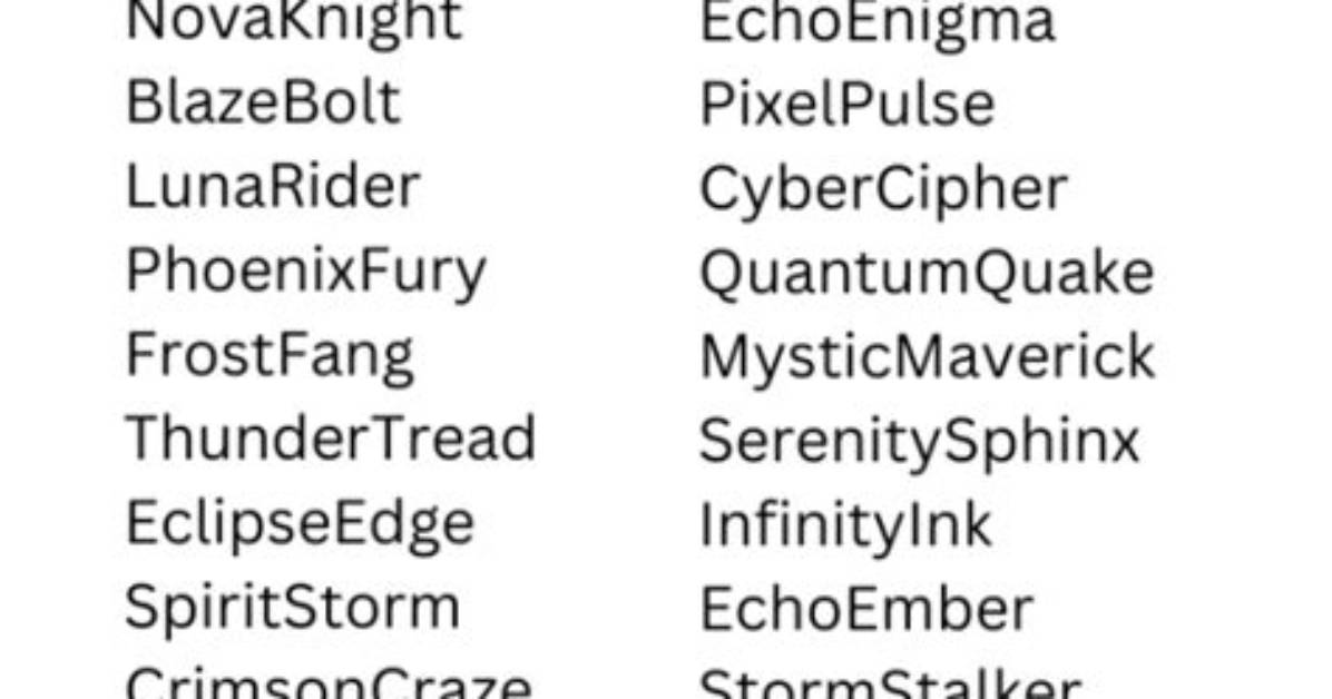 15 Coolest Usernames That Will Make You Stand Out