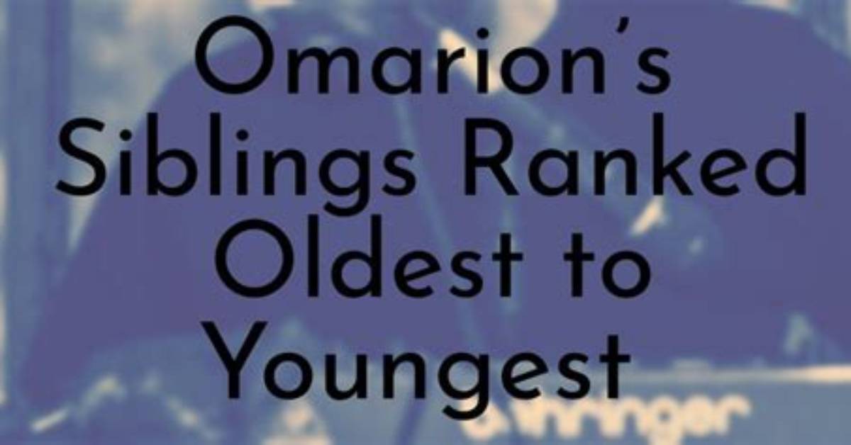 A Deep Dive into His Siblings
