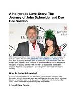 A Hollywood Love Story and Career Journey