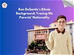 A Journey into His Parents' Nationality