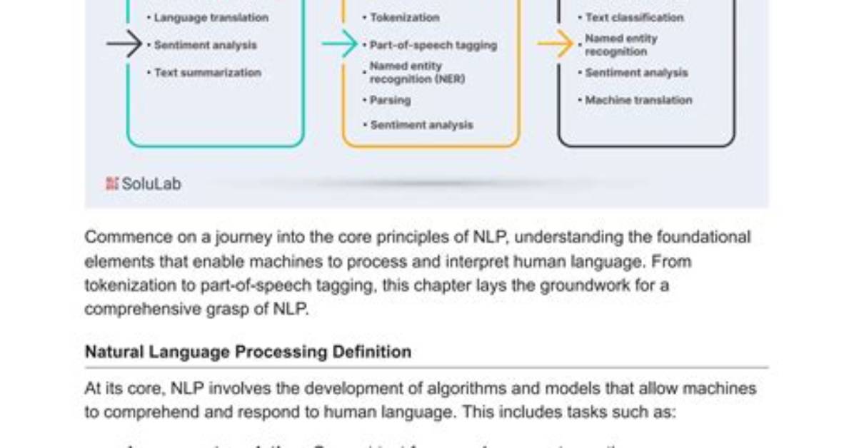 A Journey into Nlp's Core