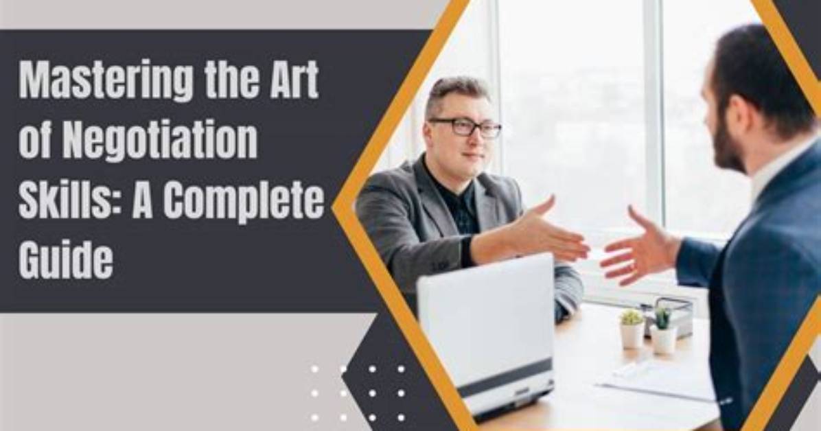 A Journey into Success and Negotiation
