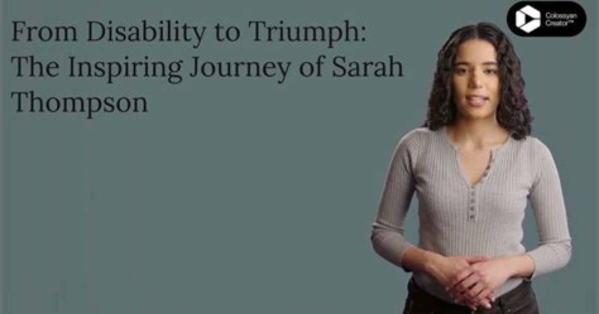 A Journey of Disability, Advocacy, and Triumph