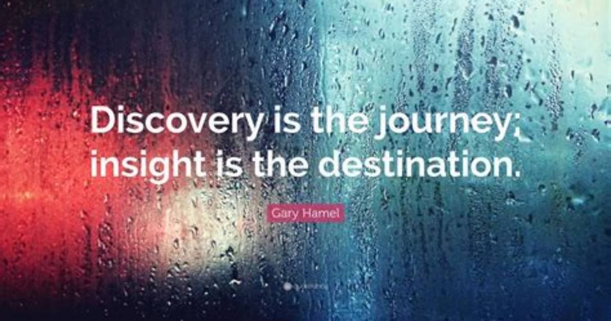 A Journey of Discovery and Historical Insight