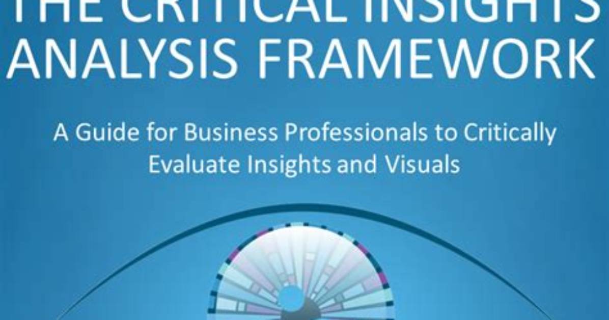 A Promise of Critical Insights