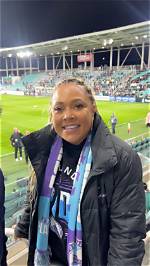 A Sportscasting Star in Her Own Right
