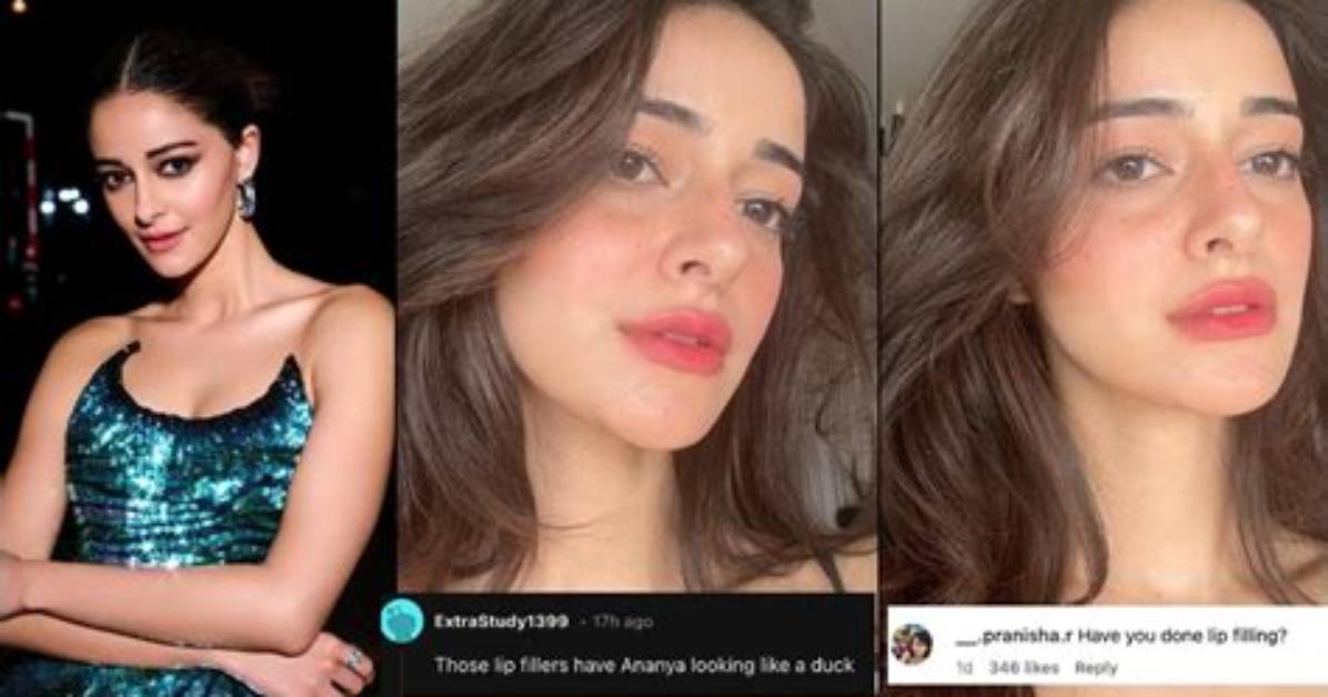 Alanna Panday's Lip Fillers Journey