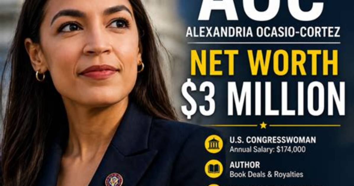 Alexandria Ocasio-Cortez's Net Worth: Uncovering Her Financial Journey