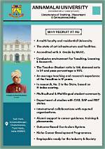 Annamalai University: Exploring Educational Credentials