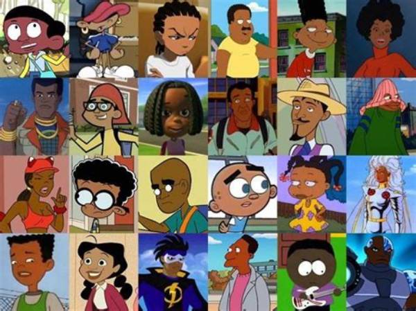Bald Black Characters: a Celebration of Representation and Diversity