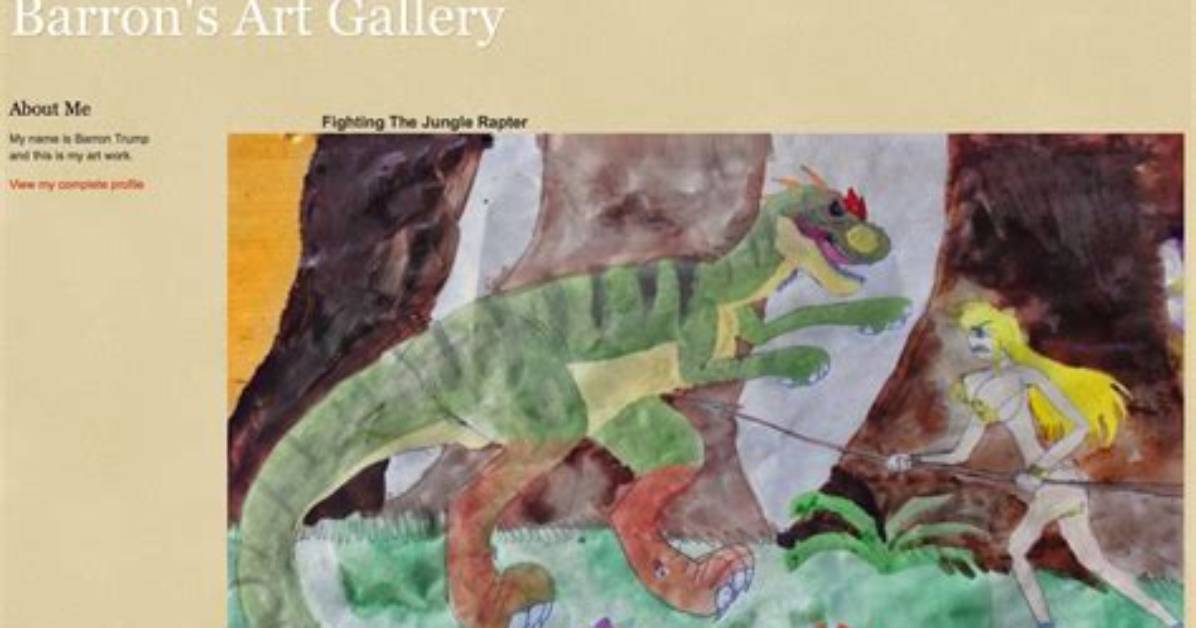 Barron's Art Gallery: the Trump Collection