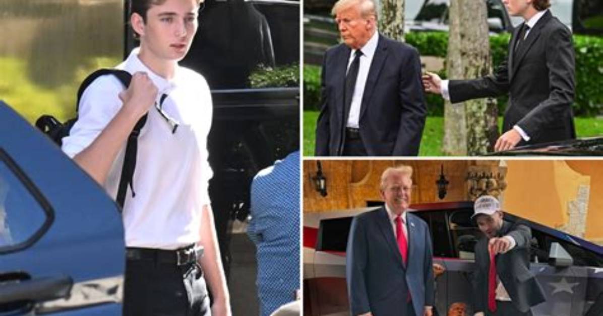 Barron Trump Receives Mysterious Package