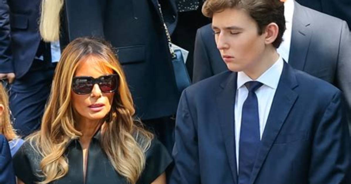 Barron Trump's Moving Tribute to Mother Ivana at Her Funeral