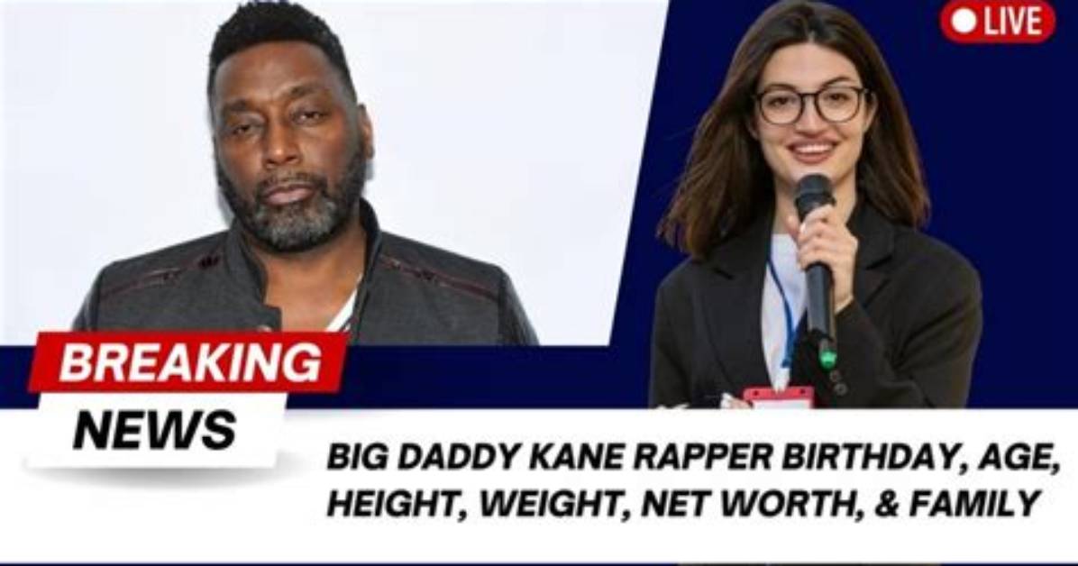 Big Daddy Kane Height, Weight, Net Worth, Age, Birthday, Wikipedia, Who, Instagram, Biography