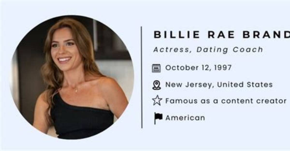 Billie Rae Brandt Height, Weight, Net Worth, Age, Birthday, Wikipedia, Who, Instagram, Biography