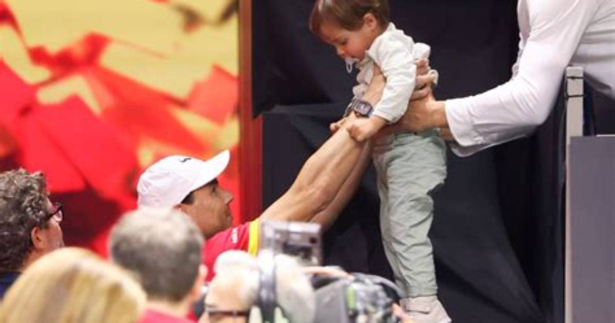 Capturing Joy: the Heartwarming Rafael Nadal Son Photo