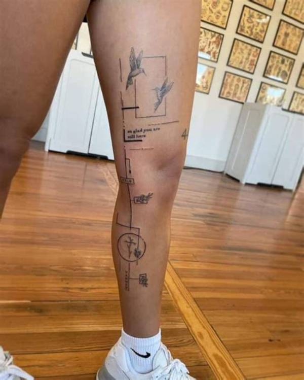 Creative Leg Tattoo Ideas: Express Yourself with Ink