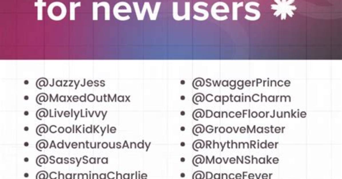 Creative Tiktok Username Ideas for Multiple Account Owners