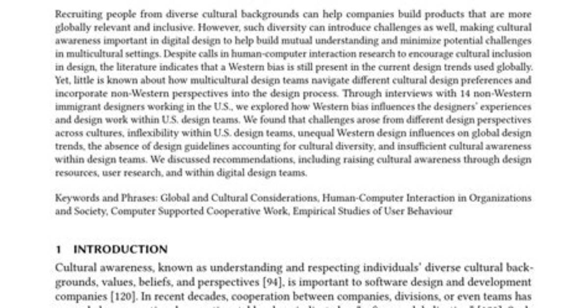 Cultural Crossroads and Empowering Insights