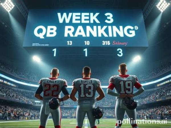 Definitive Week 3 Qb Rankings