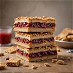 Delightful Peanut Butter and Jelly Graham Cracker Sandwiches: a Twist on a Classic