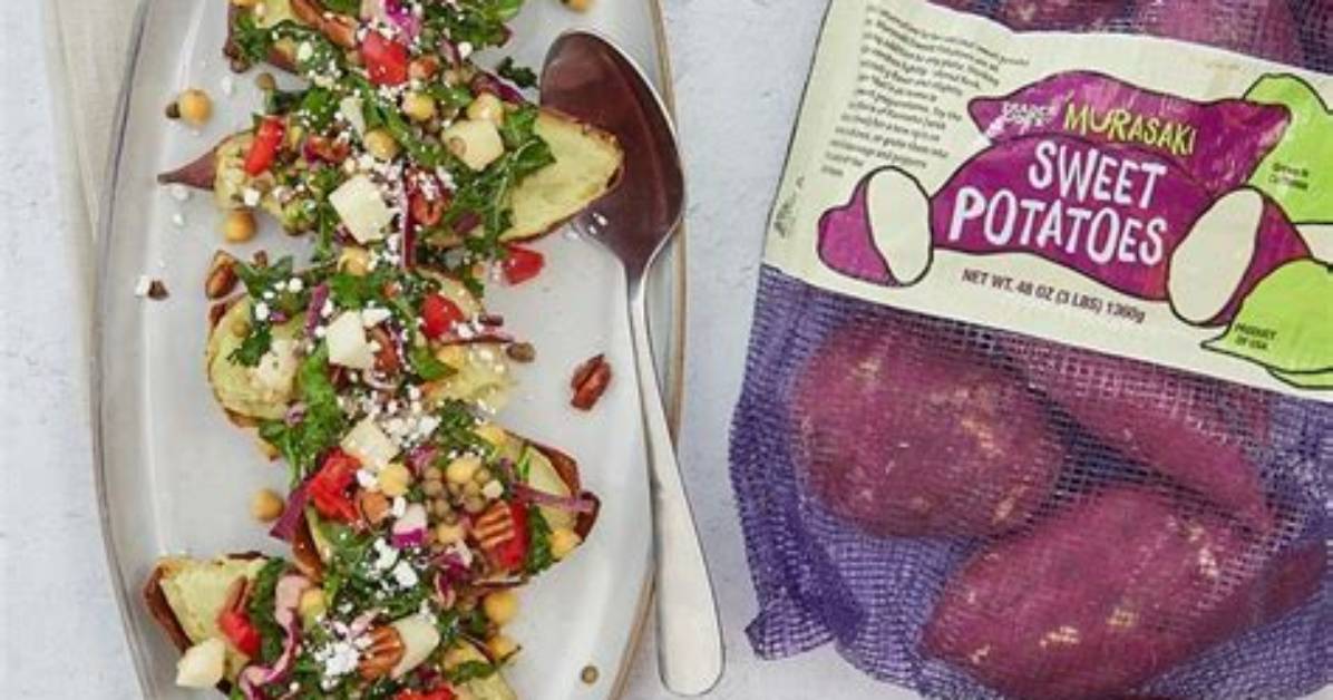 Delightfully Delicious: Trader Joe's Sweet Potato Pasta Salad