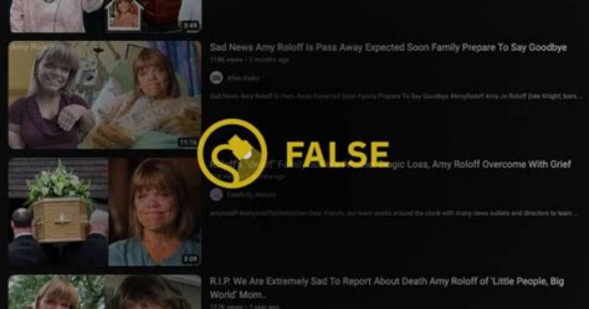 Did Amy Roloff Pass Away? Understanding the Rumor