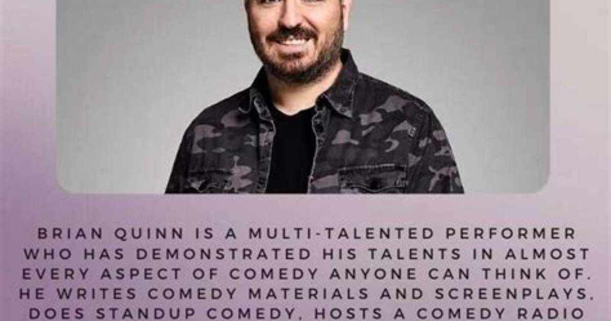 Did Famous Comedian Brian Quinn Finally Tie the Knot? Uncovering the Truth