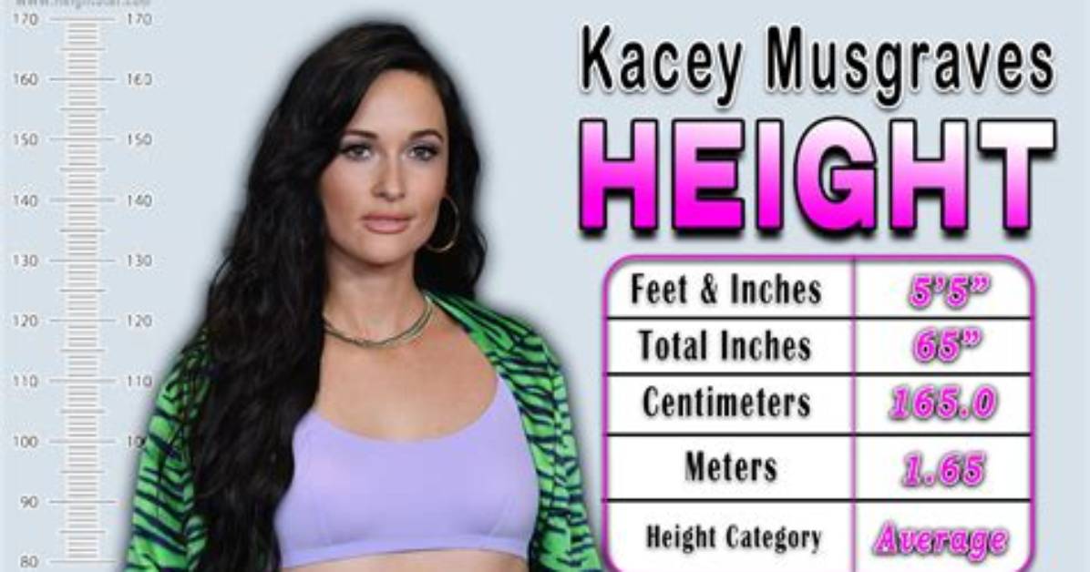 Discoveries About Kacey Musgraves' Height