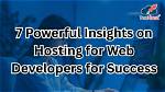 Discoveries and Insights for Web Developers