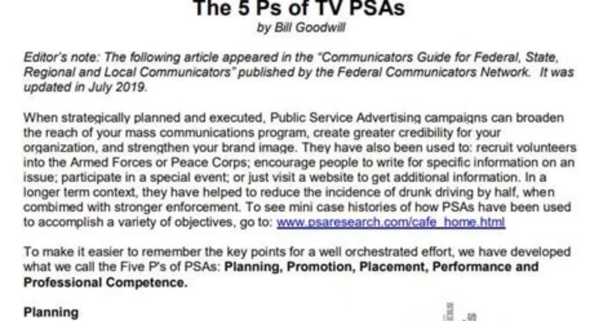 Discoveries and Insights in Public Service
