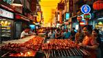 Discovering the Flavors of Asian Street Meat in Thailand