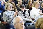 Elliot Page and His Mom Catch Hockey Match in N. Y. C. with His Costar Kate Walsh