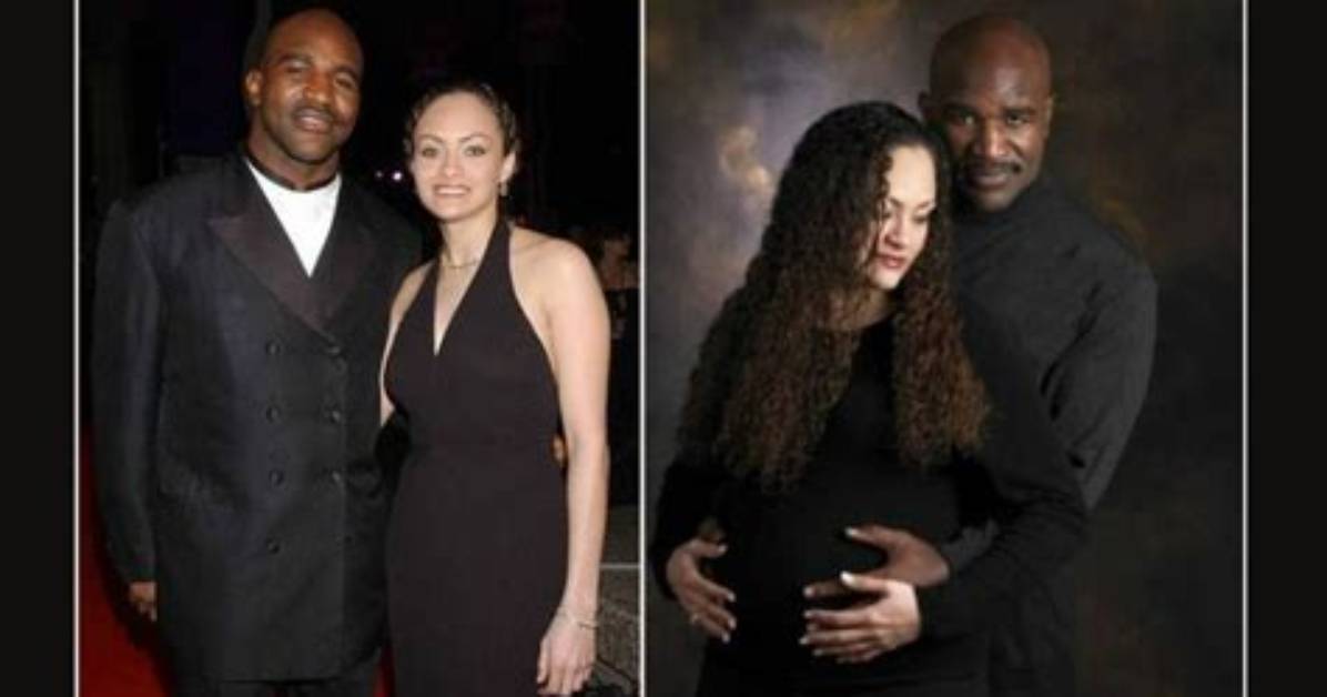 Evander Holyfield and Candi Calvana Smith