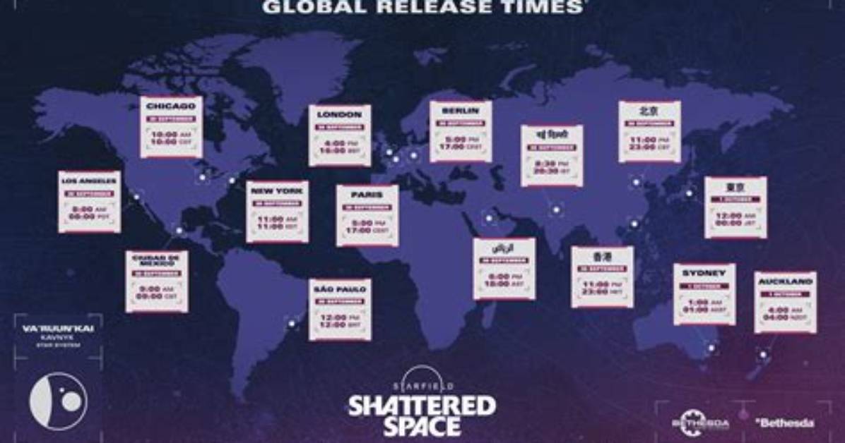 Explore Starfield's Release Time in New Zealand