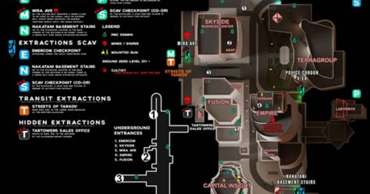 Exploring the Ground Zero Map Tarkov: a Comprehensive Guide