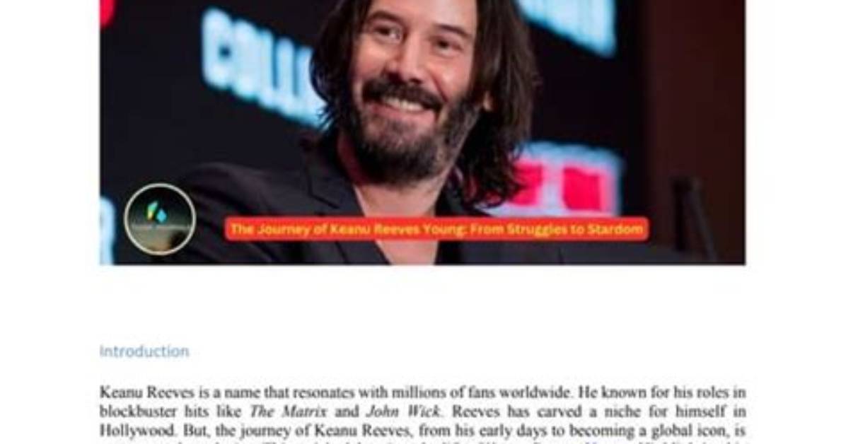 Exploring the Life and Legacy of Keanu Reeves’ Daughter