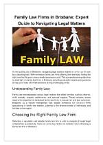 Finding the Right Family Law Firms in Medway