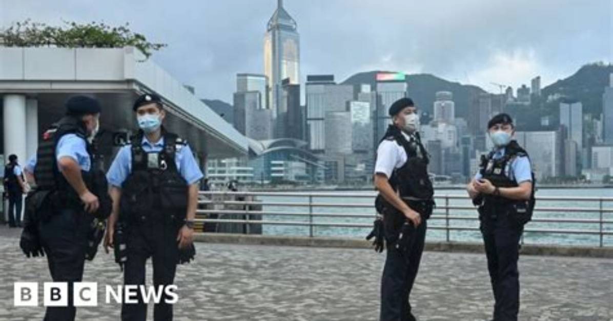 Five Teenagers Detained in Hong Kong Under Security Law