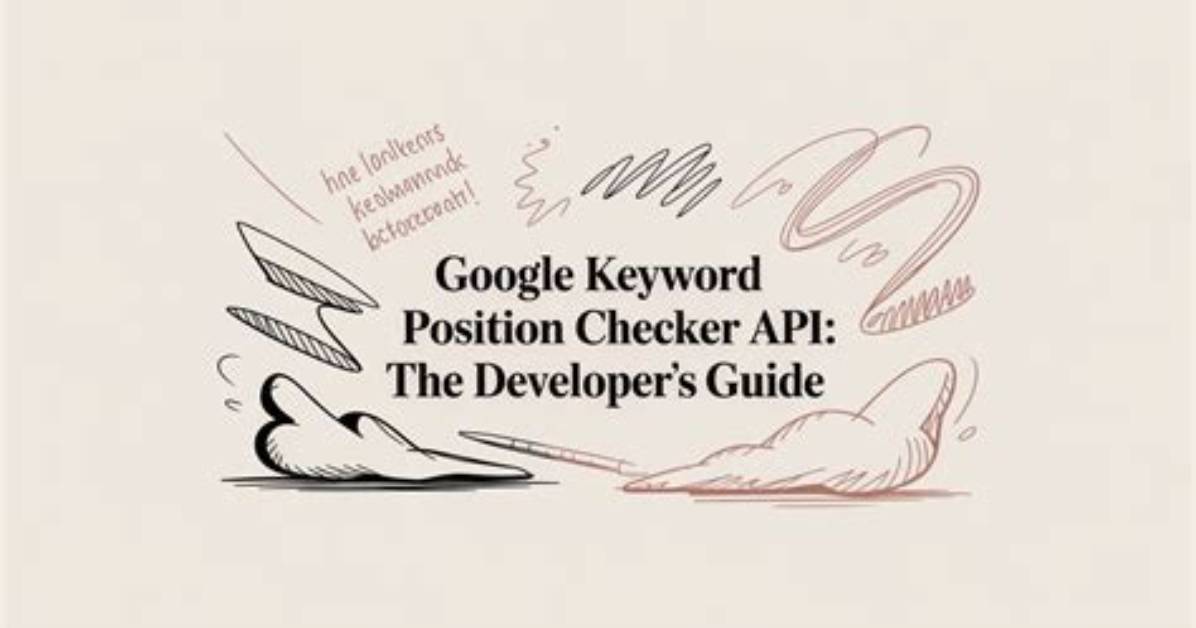 Free Google Keyword Position Checker Api | Instant Results
