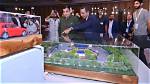 Gadkari Unveils Miniature of National Highway Ev Charging Station to Compete with Petrol Pumps