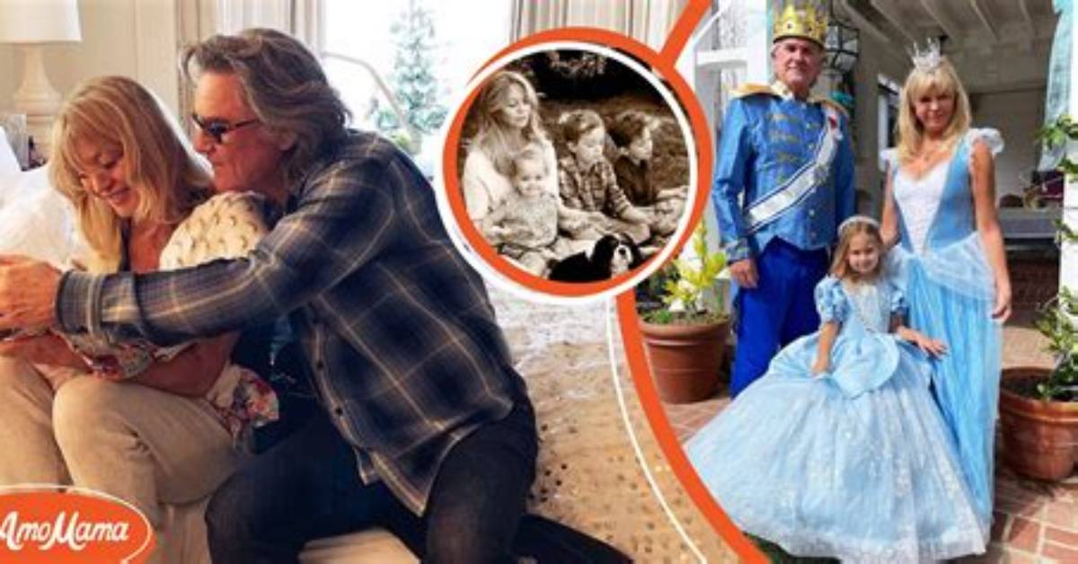 Goldie Hawn & Kurt Russell Find ‘Incredible Joy’ Doting on 7 Grandkids & Dressed up as Royals for Her Mini-Me
