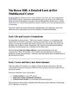 Her Multifaceted Career and Inspiring Impact
