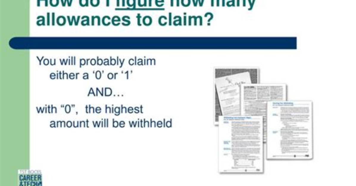 How Many Allowances Should I Claim?