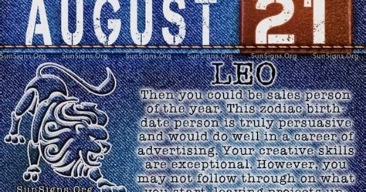 Is August 21St a Leo? Understanding the Zodiac Sign