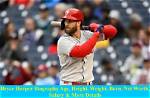 Is Bryce Harper Gay? Age, Height, Net Worth