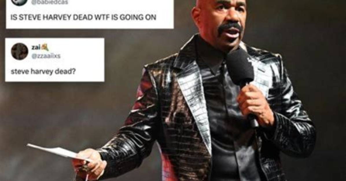 Is Comedian Steve Harvey Dead? the Truth Unveiled