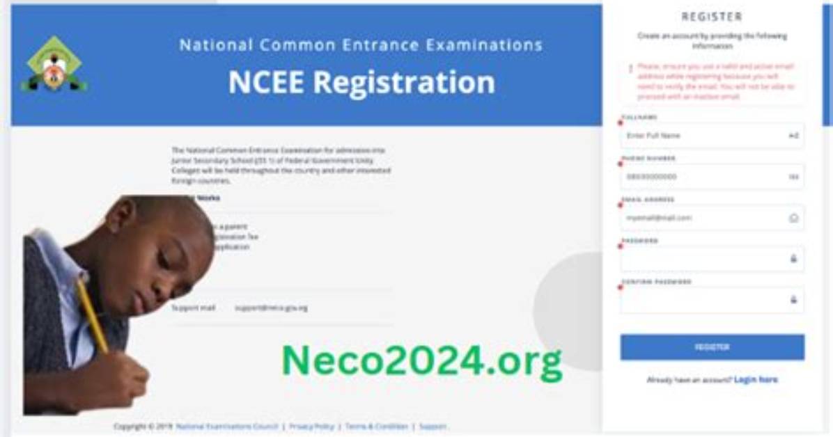 Is Neco Registration Still Live for 2024?