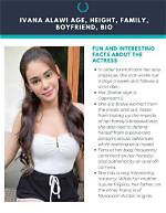 Ivana Alawi's Height and Its Significance