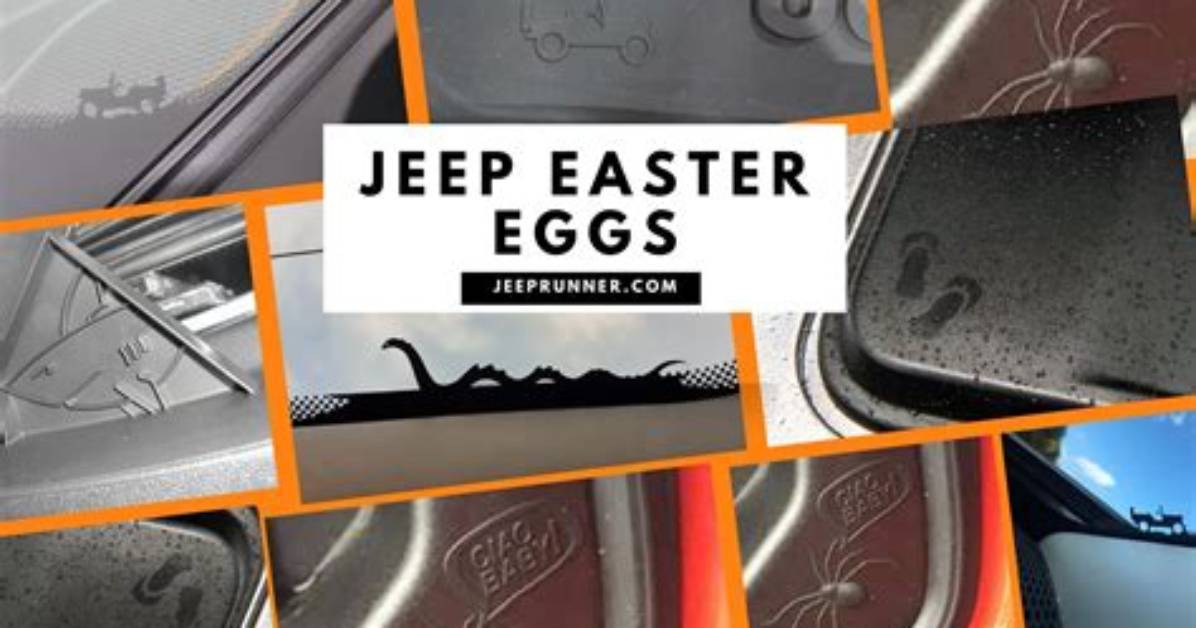 Jeep Grand Cherokee Easter Eggs